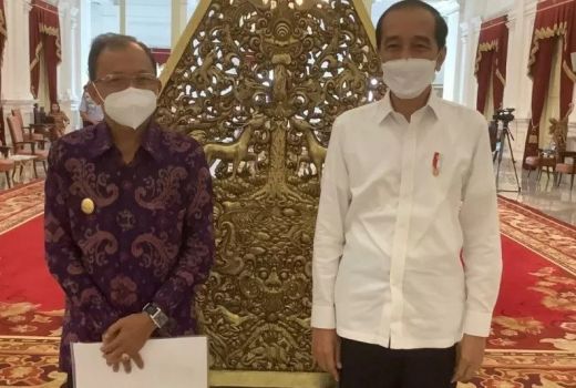Jokowi Hadiri Groundbreaking Tol Gilimanuk-Mengwi, Aksi Koster? - GenPI.co BALI
