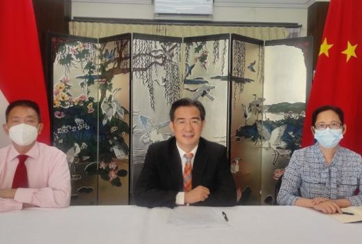 Di Bali, Konjen Zhu Xinglong Pamer Kemesraan Indonesia-China - GenPI.co BALI