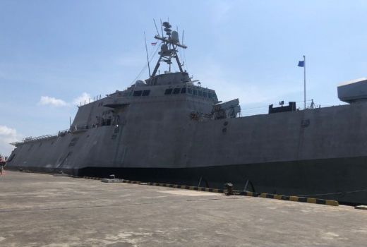 Sandar di Benoa Bali, Misi Kapal Perang AS USS Charleston? - GenPI.co BALI