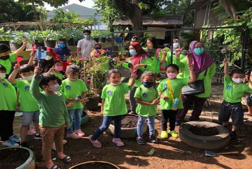 Ini Cara KWT Kota Tangerang Ajari Anak Cintai Dunia Pertanian - GenPI.co BANTEN