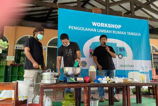 DLH dan Jalantara Beri Sosialisasi Pengolahan Limbah Rumah Tangga - GenPI.co BANTEN