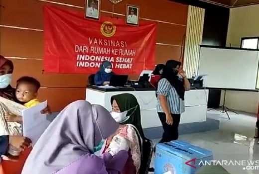 Kerjar Target, BIN Cilegon Gelar Vaksinasi di Pedalaman Cilegon - GenPI.co BANTEN