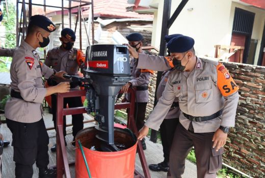 Waspada Bencana Hidrometeorologi, Satbrimob Siagakan Alat - GenPI.co BANTEN