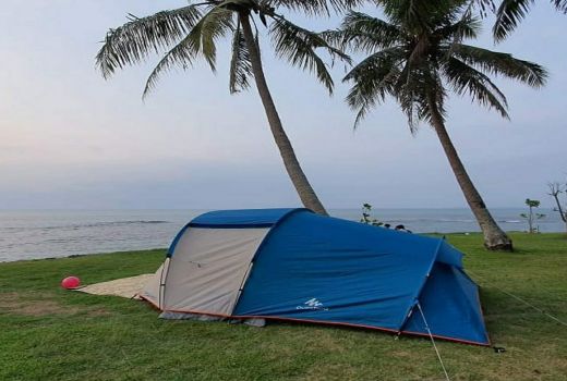 Sensasi Traveling dan Berkemah di Pantai Cibeureum, Dijamin Seru - GenPI.co BANTEN