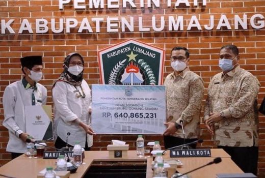 Pemkot Tangsel Beri Bantuan untuk Korban Semeru, Jumlahnya Mantul - GenPI.co BANTEN