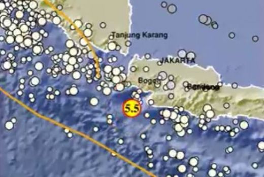 Gempa Bumi Magnitudo 5,5 Guncang Wilayah Bayah Banten - GenPI.co BANTEN