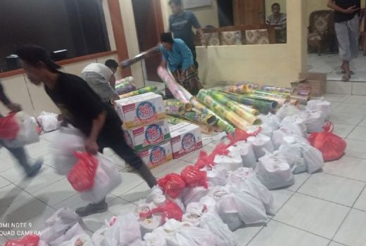 Korban Tanah Bergerak Kembali Terima Bantuan Pangan dan Obat - GenPI.co BANTEN