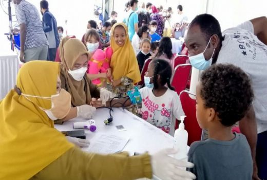 Dinkes Berikan Vaksin ke 100 Anak Rohingya di Tangerang - GenPI.co BANTEN