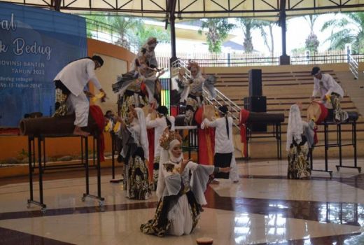 Dindikbud Provinsi Banten Gelar Festival Seni Rampak Bedug, Simak - GenPI.co BANTEN