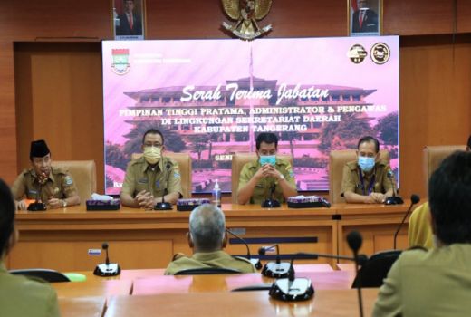 Sekda Pimpin Rotasi Jabatan, Begini Pesan Maesyal ke Pejabat Baru - GenPI.co BANTEN
