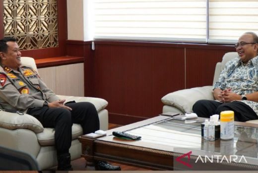 Amankan APBN, Ketua Baru Kanwil DJP Sambangi Polda Banten - GenPI.co BANTEN