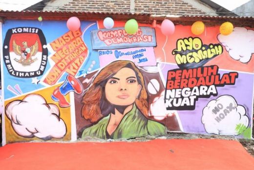 KPU Kembali Bangun Kampung Demokrasi di Kecamatan Jatiuwung - GenPI.co BANTEN