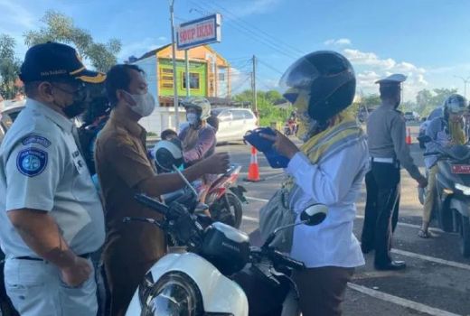 Awas, Razia Gabungan Buru Penunggak PKB dan SWDKLLJ - GenPI.co BANTEN