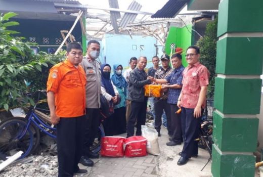 Korban Ledakan Tabung Gas 12 Kilogram Terima Bantuan dari BPBD - GenPI.co BANTEN