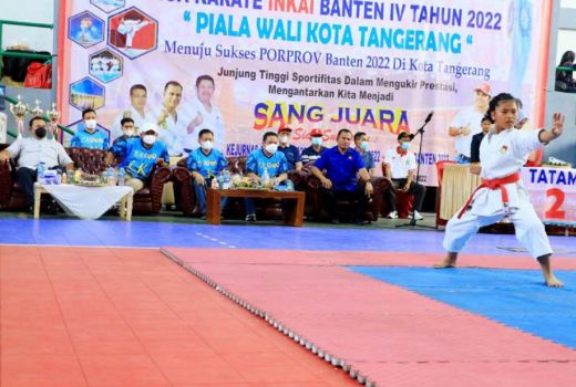 INKAI Tangerang Gelar Kejuaraan Liga Karate Piala Wali Kota - GenPI.co BANTEN