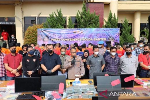 Polda Banten Bongkar 29 Kasus Judi Online dan Konvensional - GenPI.co BANTEN