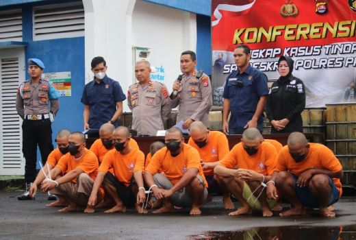 Polisi Tangkap 13 Penyelundup Solar Bersubsidi di Pandeglang - GenPI.co BANTEN