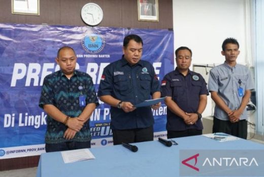 BNNP Banten Sita 43,8 Kg Narkoba Selama 2022, Salah Satunya dari PNS - GenPI.co BANTEN