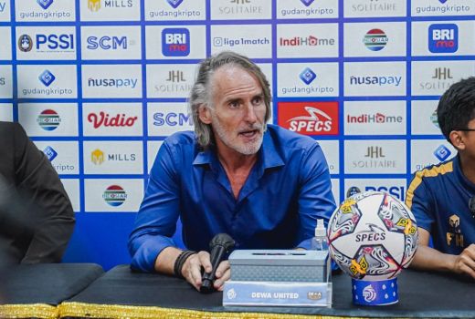 Jan Olde Riekerink Beber Kunci Sukses Raihan Positif Dewa United - GenPI.co BANTEN