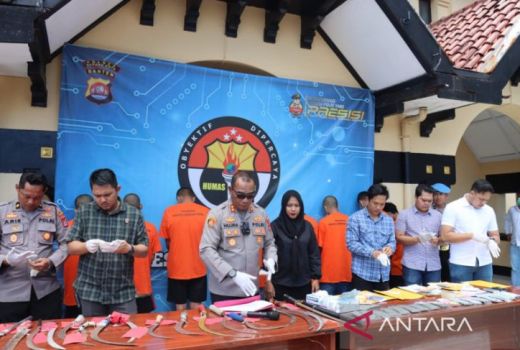 Polisi Tahan 2 Pelaku Tawuran Karena Resahkan Warga Kota Serang - GenPI.co BANTEN