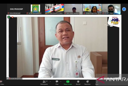Virtual Job Fair Kota Tangerang Serap 17.098 Tenaga Kerja - GenPI.co BANTEN