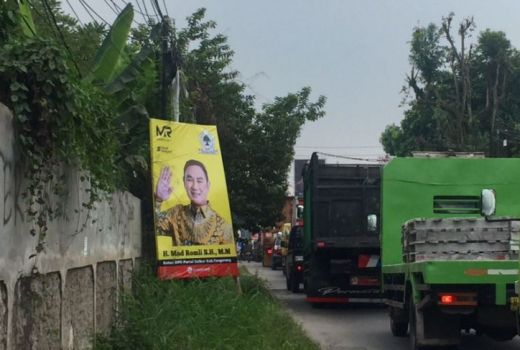 Baliho dan Spanduk Caleg yang Langgar Aturan di Tangerang Bakal Ditertibkan - GenPI.co BANTEN