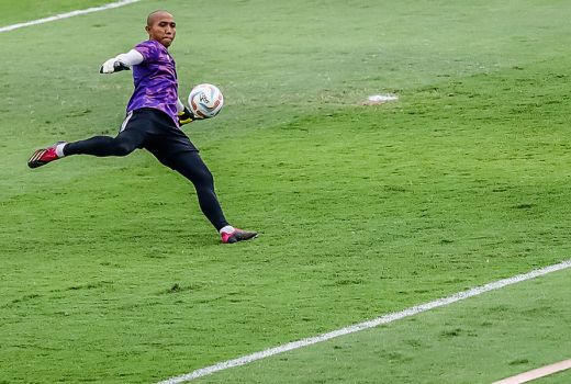 Kiper Aditya Harlan Optimistis Persita Bisa Sukses di Liga 1 - GenPI.co BANTEN