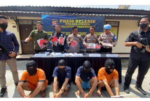 Resahkan Warga Tangerang, Kawanan Curanmor Ditangkap Polisi - GenPI.co BANTEN