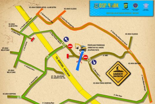 Pemkot Tangsel Tutup Sementara Jalan AMD Mulai 17 Juli 2023 - GenPI.co BANTEN