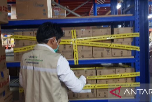 81.951 Produk Obat dan Makanan Ilegal Disita Loka POM Tangerang - GenPI.co BANTEN