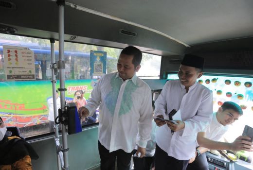 Warga Kota Tangerang Bisa Bayar Pakai Uang Elektronik di Bus Tayo - GenPI.co BANTEN