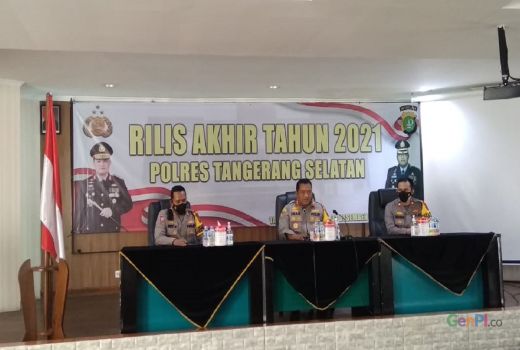 Polres Tangsel Ungkap 108 Kasus dengan Metode Retorative Justice - GenPI.co BANTEN
