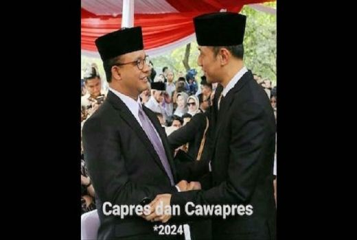 Cek Ombak, Poster Anies-AHY Capres dan Cawapres 2024 Beredar - GenPI.co
