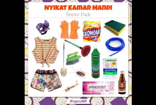 Kocak Parah! Ada OOTD untuk Tetap Kece Saat Nyikat WC! - GenPI.co