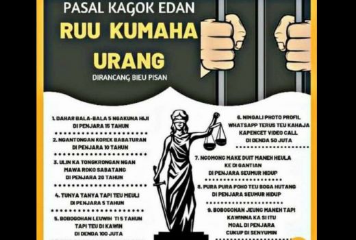 RUU Kumaha Urang, Saingan RKUHP dari Tanah Sunda - GenPI.co