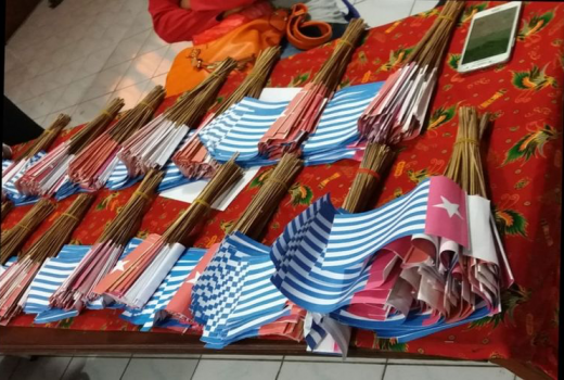 Polisi Tangkap Wanita Berkoper Pink, Bawa Ribuan Bendera OPM - GenPI.co
