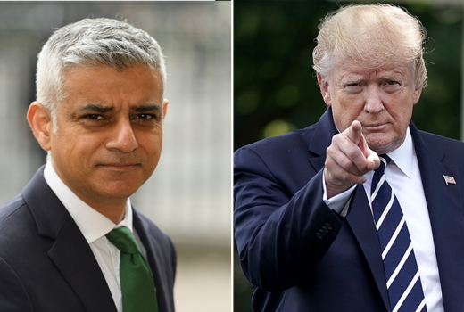 Dendam, Donald Trump dan Walkot Inggris Sadiq Khan Saling Serang - GenPI.co