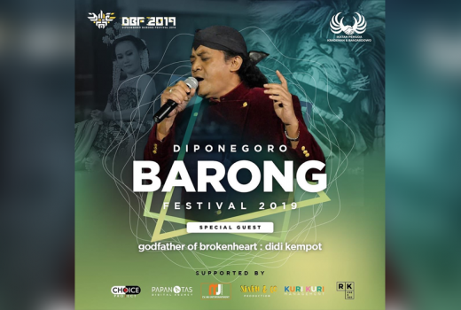 Ada Godfather of Broken Heart di Diponegoro Barong Festival 2019 - GenPI.co