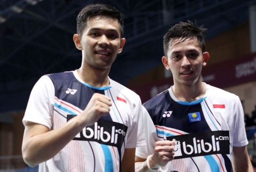 Singkirkan Pebulu Tangkis China, Fajar/Rian ke Final Korea Open - GenPI.co