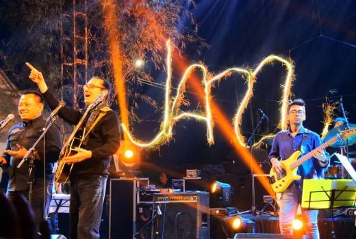 Mus Mujiono dan Krakatau Menghentak Panggung Kopi Jazz 2019 - GenPI.co