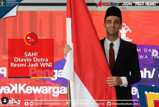 Resmi! Bek Persebaya Cak Otavio Dutra Jadi WNI! - GenPI.co