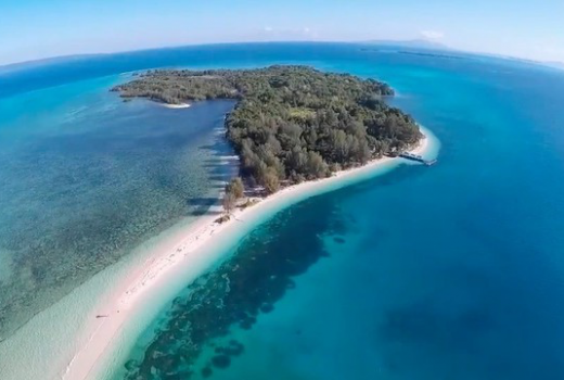 Uniknya Pulau Dodola, Bisa Jadi Dua Saat Air Pasang - GenPI.co