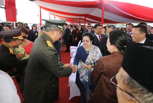 SBY Tegur Sapa dengan Megawati di HUT ke-74 TNI - GenPI.co