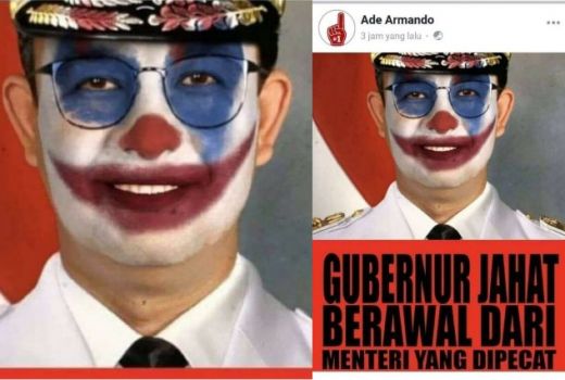 Unggah Meme Anies Baswedan Jadi Joker, Ade Armando Dipolisikan - GenPI.co