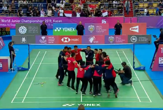 Wow, Tim Bulu Tangkis Junior Indonesia Rebut Piala Suhandinata! - GenPI.co
