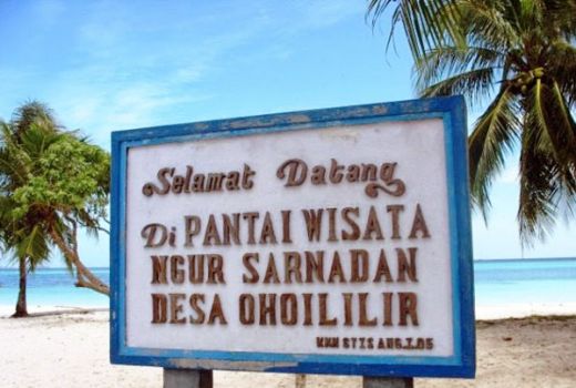 Santai di Pantai Ngur Sarnadan - GenPI.co