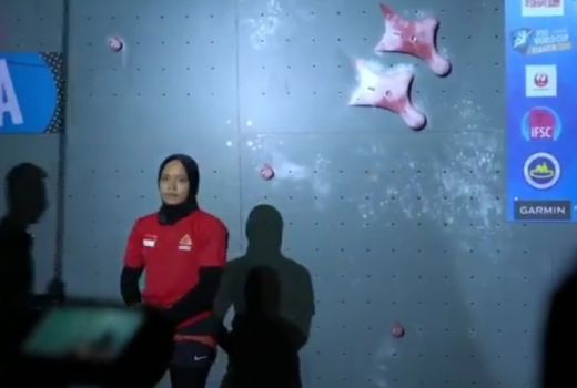 The Real Spiderman, Wanita Indonesia Juara Dunia Panjat Tebing! - GenPI.co