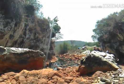 Pesona Sanghyang Kenit Tersingkap Setelah Aliran Sungai dialihkan - GenPI.co