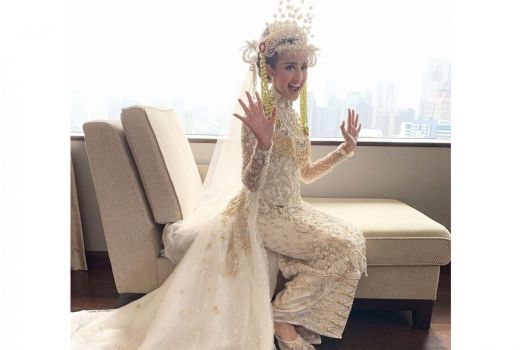 Pakai Kebaya Betawi saat Akad Nikah, Tsamara Amany Tampak Cantik - GenPI.co