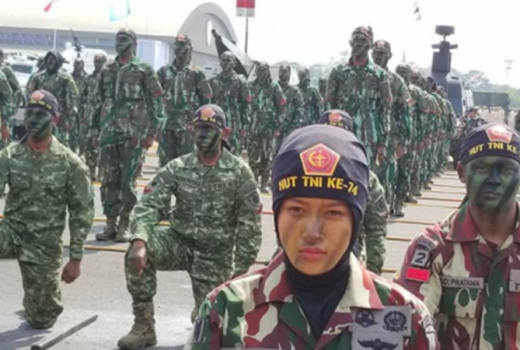 Tagar HUT 74 TNI Ramaikan Trending Topic Twitter - GenPI.co